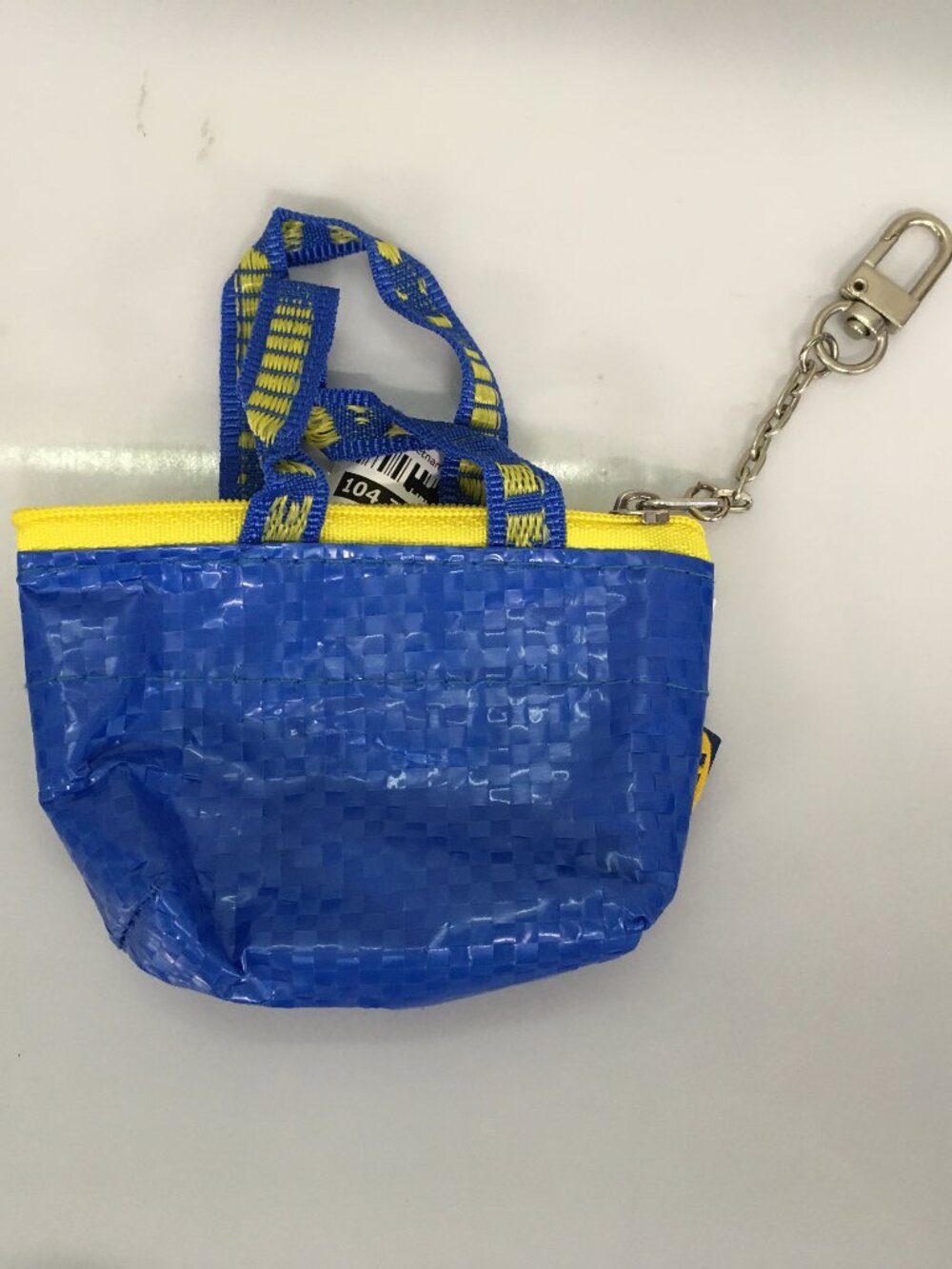 IKEA Mini Shopper AirPods Coin Keychain KNÖLIG
